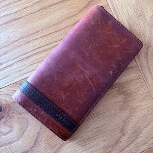 Fossil Quinn Leather Wallet